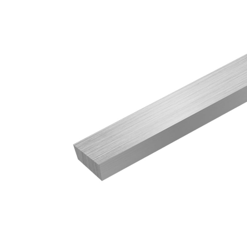 ZKOO 2pcs 304 Stainless Steel Flat Bar, 3/16" x 25/32" x 12" (TxWxL) Brushed Finish Trim Strips Stainless Steel Sheet for Kitchen DIY Craft Making - Image 2